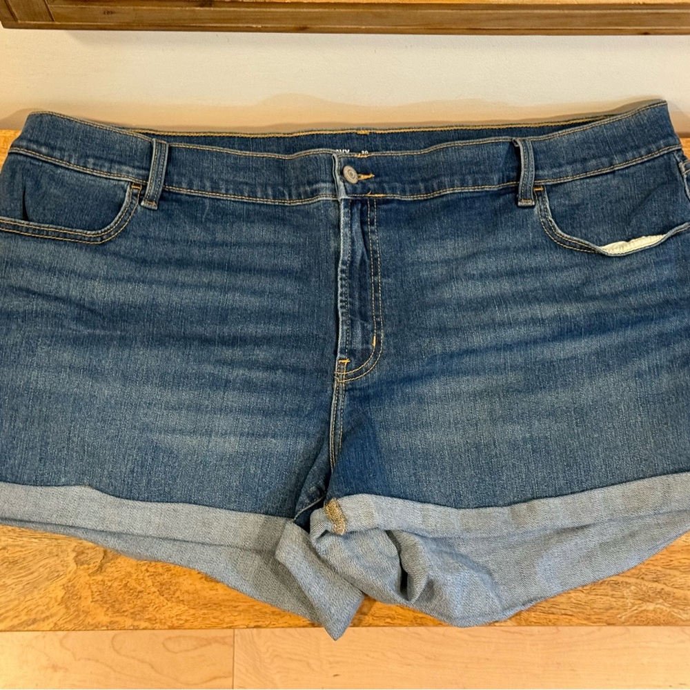 Old Navy Dark Blue Jean Shorts